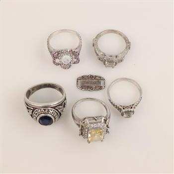 Silver Jewelry, 6 Pieces