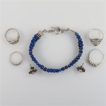 Silver Jewelry, 7 Pieces