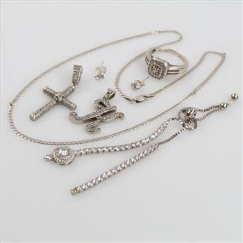 Silver Jewelry, 7 Pieces