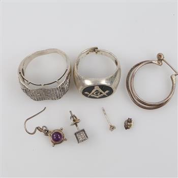 Silver Jewelry, 7 Pieces