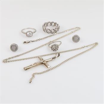 Silver Jewelry, 7 Pieces