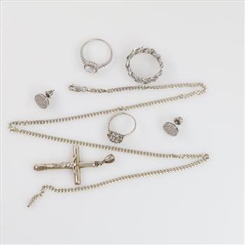 Silver Jewelry, 7 Pieces