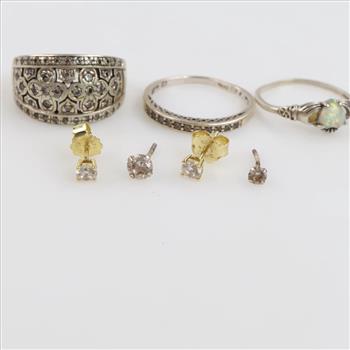 Silver Jewelry, 7 Pieces