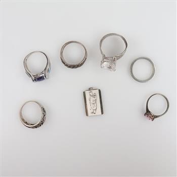 Silver Jewelry, 7 Pieces