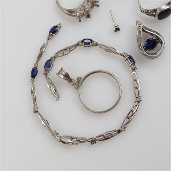 Silver Jewelry, 7 Pieces