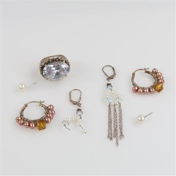 Silver Jewelry, 7 Pieces