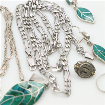 Silver Jewelry, 7 Pieces