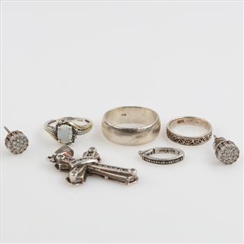Silver Jewelry, 7 Pieces