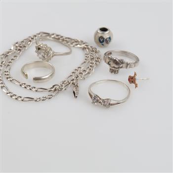 Silver Jewelry, 7 Pieces