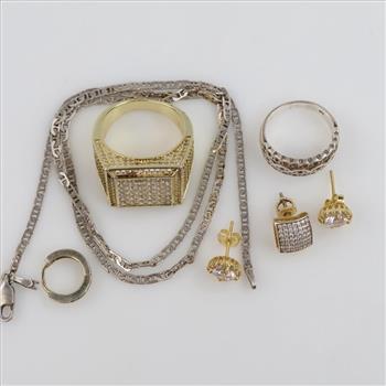 Silver Jewelry, 7 Pieces