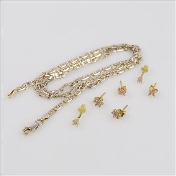Silver Jewelry, 7 Pieces