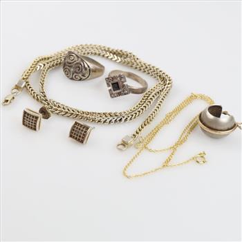 Silver Jewelry, 7 Pieces