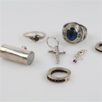 Silver Jewelry, 8 Pieces