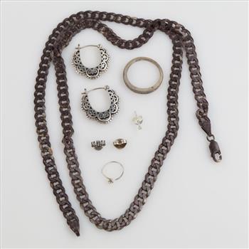 Silver Jewelry, 8 Pieces