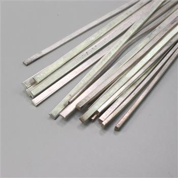 Silver Jewelry Making Rectangle Rods, 925 Sterling Silver