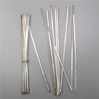 Silver Jewelry Making Rectangle Rods, 925 Sterling Silver