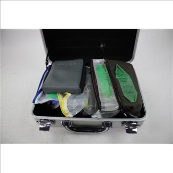 Silver Metal Brieface With Tools/Accs