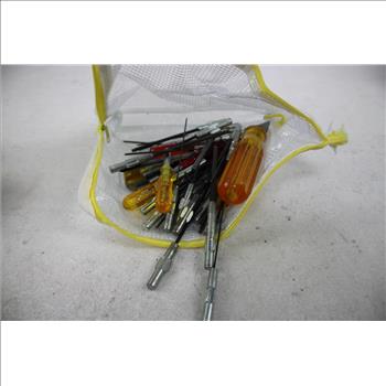 Silver Metal Brieface With Tools/Accs