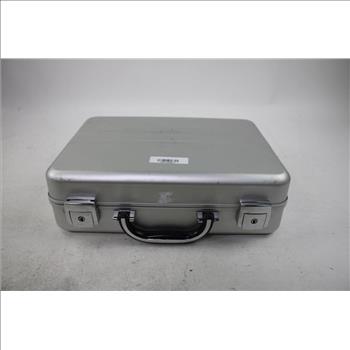 Silver Metal Brieface With Tools/Accs