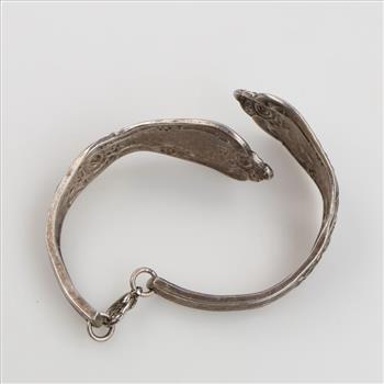 Silver Plated Spoon Bracelet