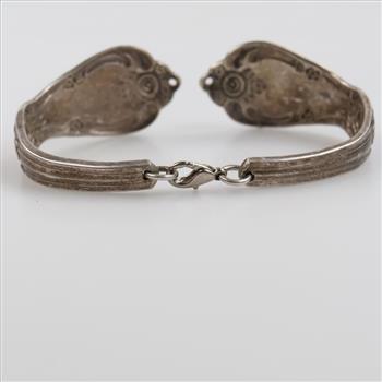Silver Plated Spoon Bracelet