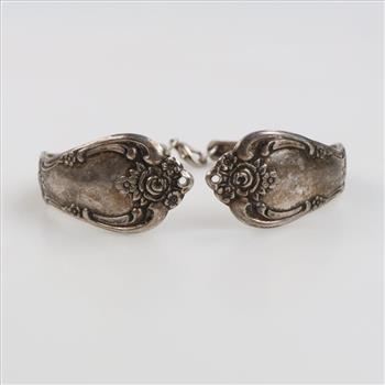 Silver Plated Spoon Bracelet