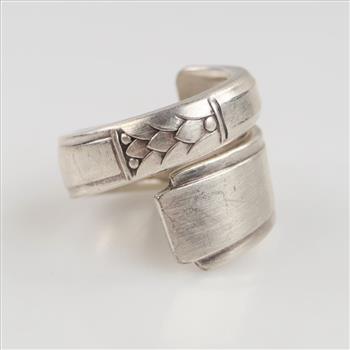 Silver Plated Spoon Ring