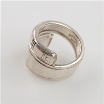 Silver Plated Spoon Ring