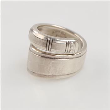 Silver Plated Spoon Ring