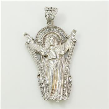 Silver Religious Pendant