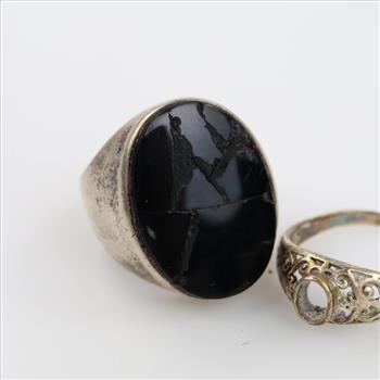 Silver Rings, 3 Pieces