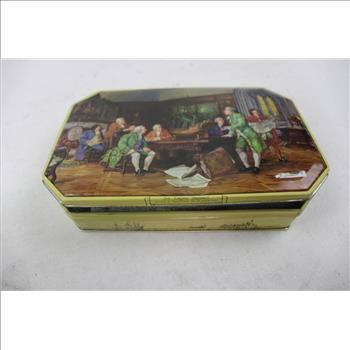 Silver Spoons And Box
