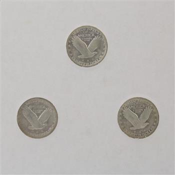 Silver Standing Liberty Quarter Mint Set