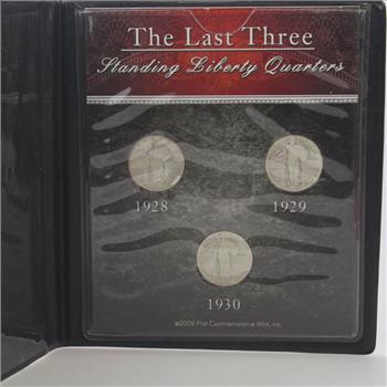 Silver Standing Liberty Quarter Mint Set