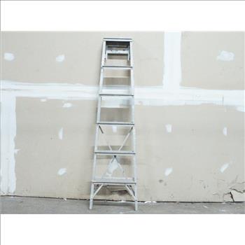 Silver Step Ladder