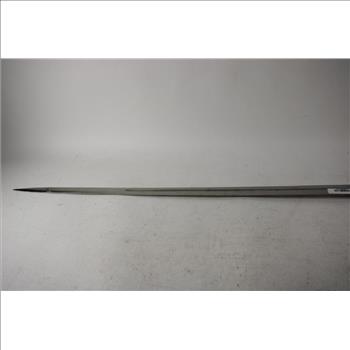 Silver Toned Sword With Dragon Head Handle