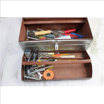 Silver Toolbox W/ Misc Tools | Property Room