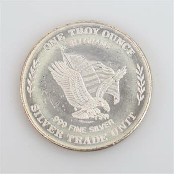 Silver Trade Unit Fine Silver 1 Troy Oz Round