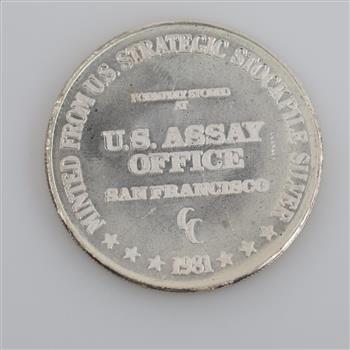 Silver Trade Unit Fine Silver 1 Troy Oz Round
