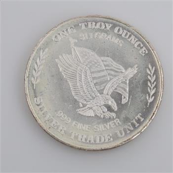 Silver Trade Unit Fine Silver 1 Troy Oz Round
