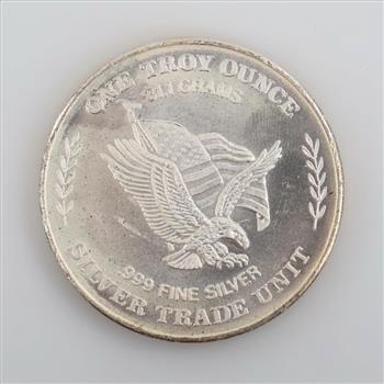 Silver Trade Unit Fine Silver 1 Troy Oz Round