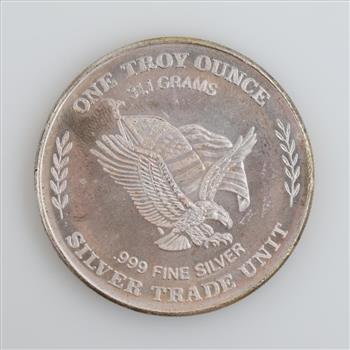 Silver Trade Unit Fine Silver 1 Troy Oz Round