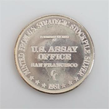 Silver Trade Unit Fine Silver 1 Troy Oz Round
