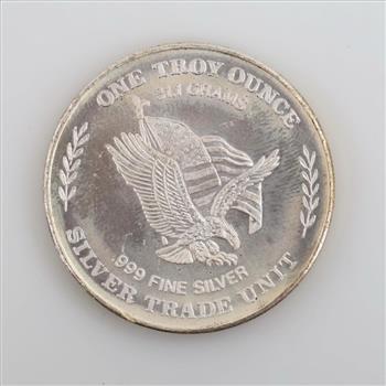 Silver Trade Unit Fine Silver 1 Troy Oz Round