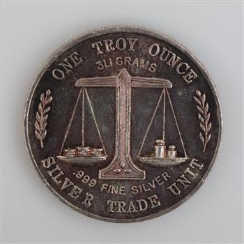 Silver Trade Unit Fine Silver 1 Troy OZ Round