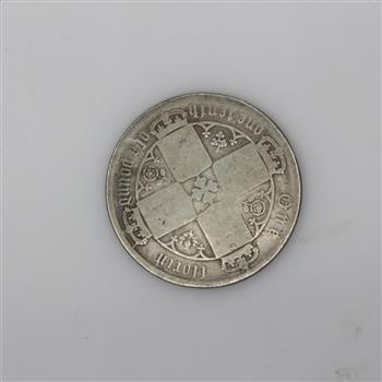 Silver Victorian Florin, 1/10th Pound