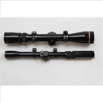 Simmons 3x-7x20 & Leupold Vari-X III 2.5x8 Rifle Scope