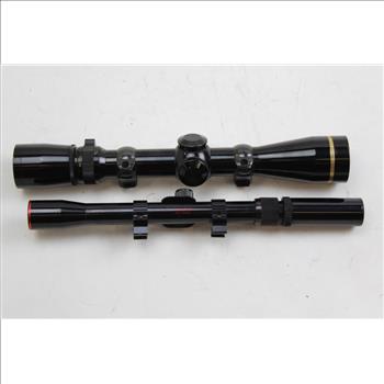 Simmons 3x-7x20 & Leupold Vari-X III 2.5x8 Rifle Scope
