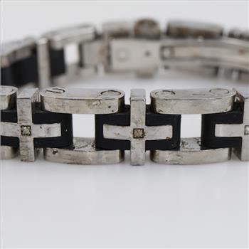 Simmons Jewelry Co. Diamond Cross Link Bracelet