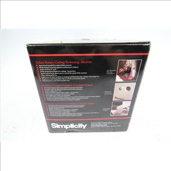 Simplicity Deluxe Rotary Cutter & Embosser
